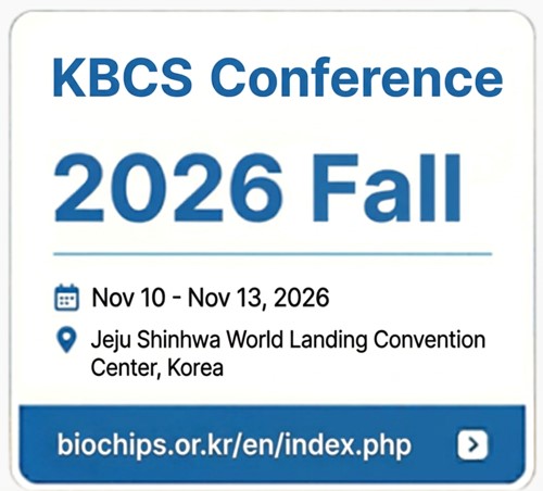 2026 Fall Meeting Korean BioChip Society International Conference of KBCS-BBMEC